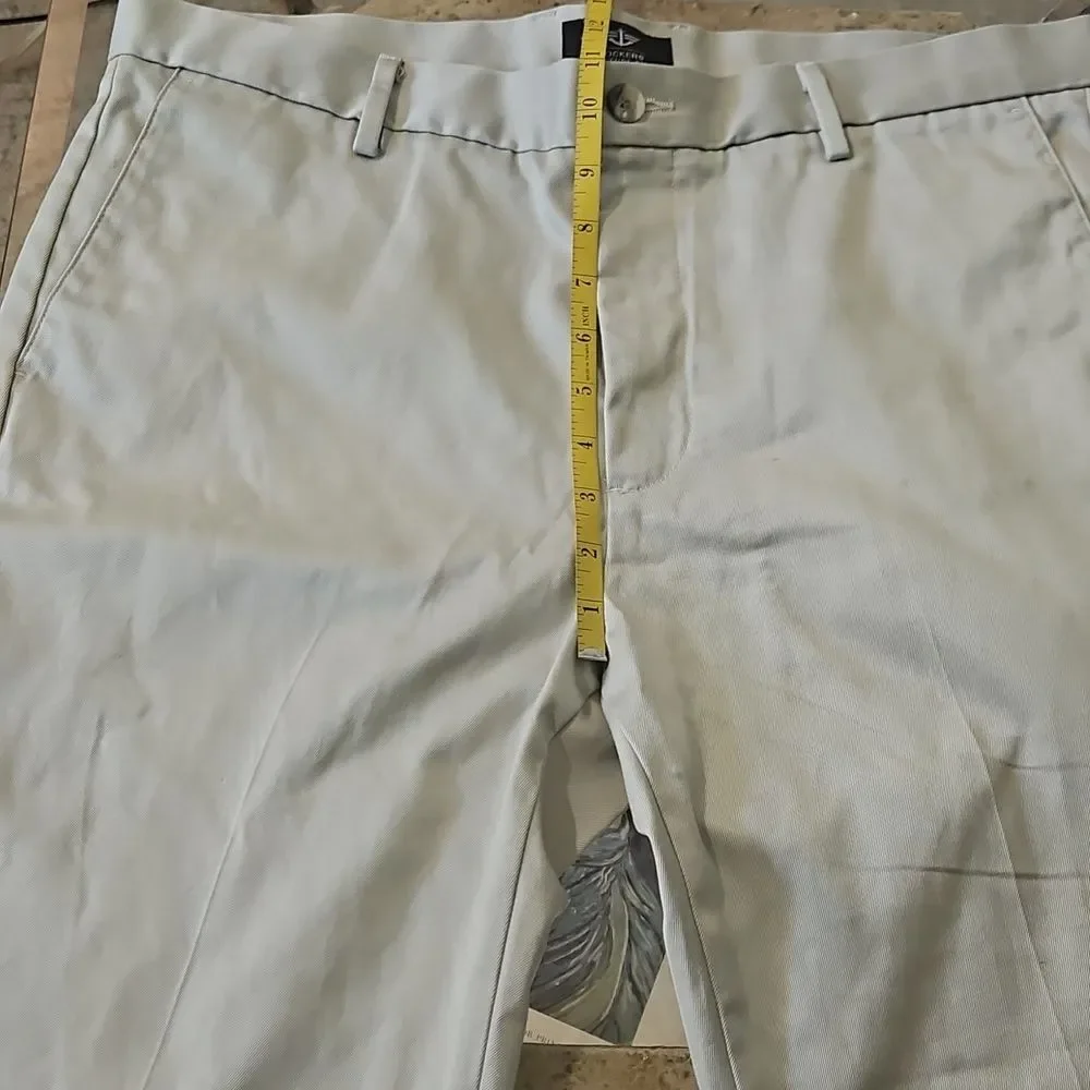 Dockers Signature Khaki Slim Fit D1 Pants Men’s 36x29 No Wrinkle Cotton